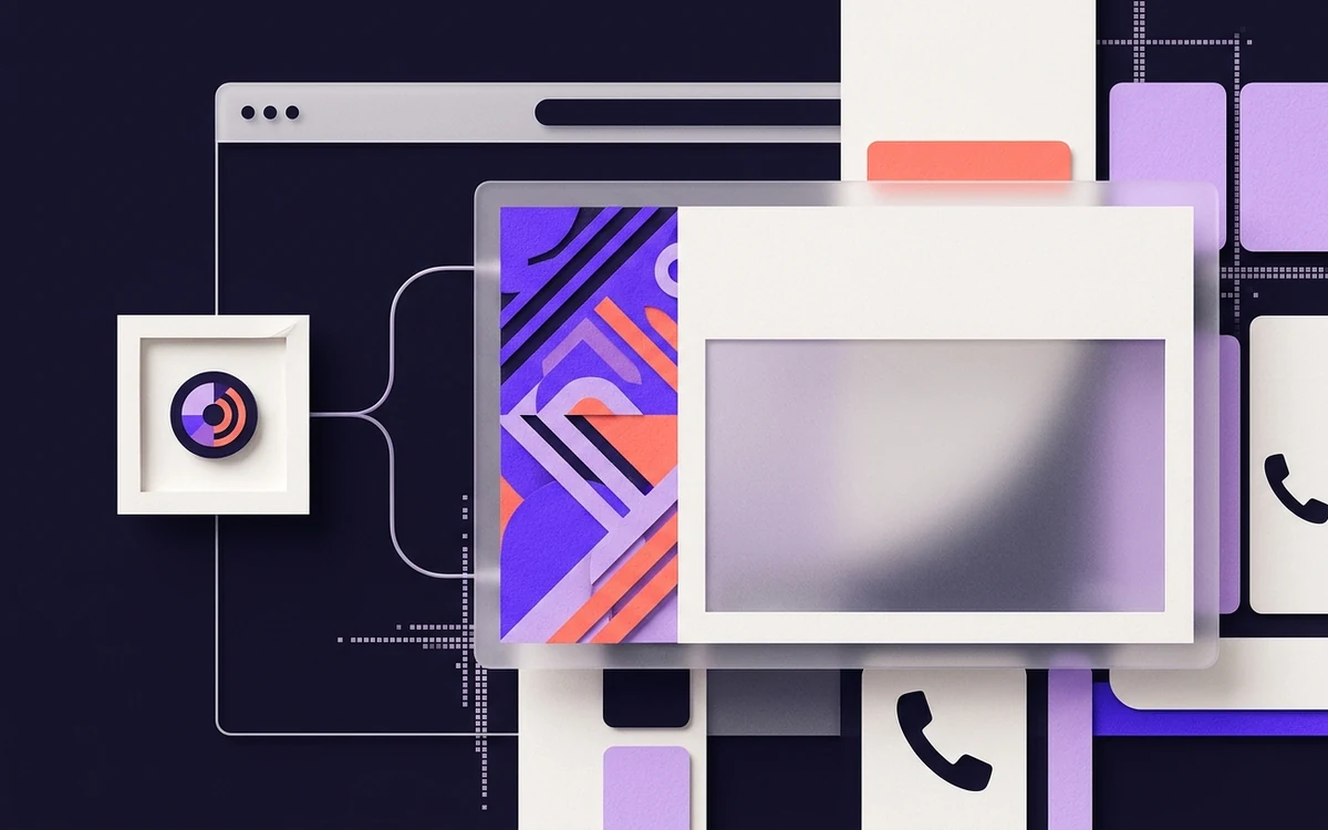 A search result showing a small site icon beside a larger brand logo panel